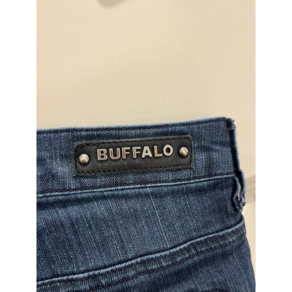 Buffalo David Bitton Women’s Giselle Cargo Jeans Blue Stretch Skinny Size 26 - Picture 7 of 9